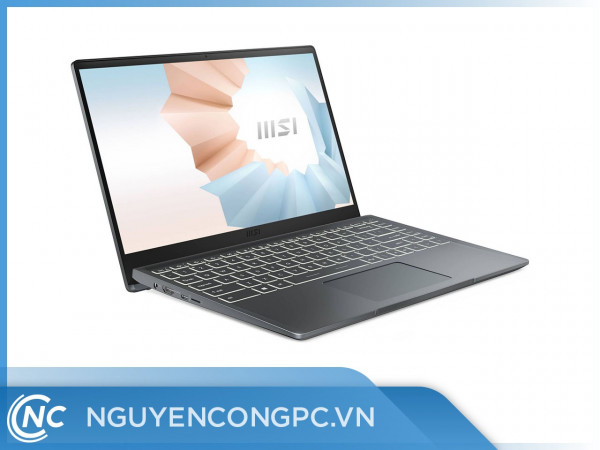 Laptop MSI Modern 15 A5M 048VN (R5-5500U | 8GB-RAM | 512GB-SSD | 15.6-FHD | Xám)