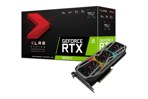 VGA PNY GeForce RTX 3070 Ti 8GB XLR8 Gaming REVEL EPIC-X RGB Triple Fan
