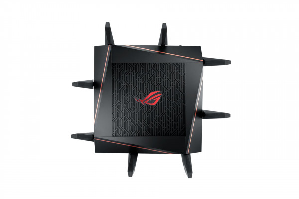 ASUS ROG Rapture GT-AC5300 (Gaming Router) AC5300 WTFast, AiMesh 360 WIFI Mesh, 3 băng tần, chipset Broadcom, AiProtection, USB 3.0