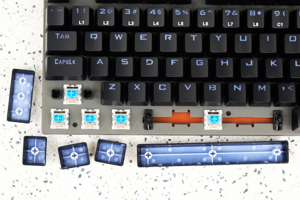 Bàn phím cơ Galax Stealth-03 Blue Switch