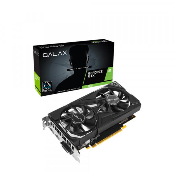 Card màn hình Galax GTX 1650 EX (1 Click OC) 4GB DDR6 (65SQL8DS66E6)