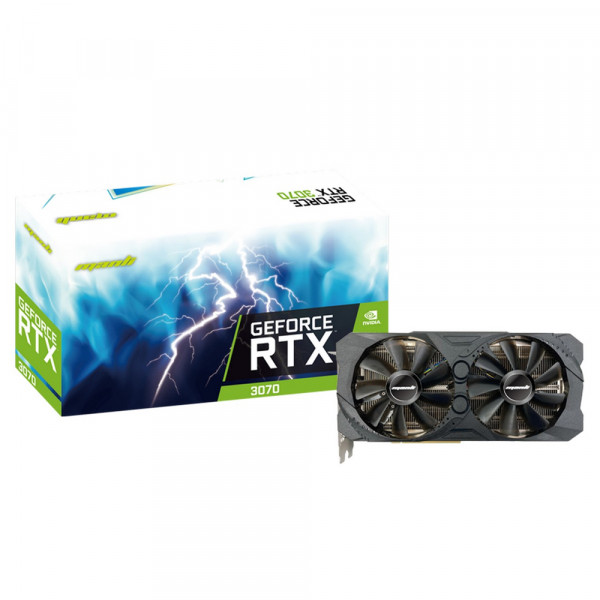 Card màn hình MANLI RTX 3070 8GB LHR GDDR6 256-bit Twin Cooler
