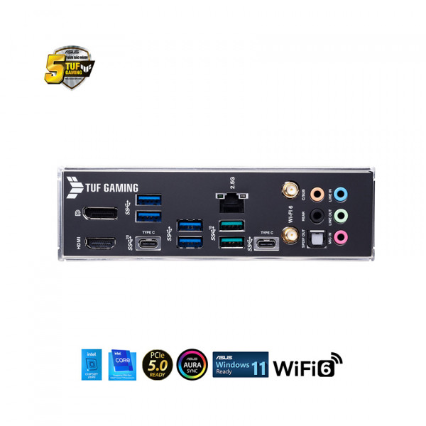 Mainboard ASUS TUF GAMING Z690-PLUS WIFI D4 (Intel Z690, Socket 1700, ATX, 4 khe RAM DDR4)