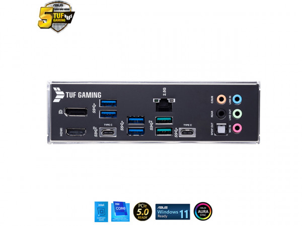 Mainboard ASUS TUF GAMING Z690-PLUS D4 (Intel Z690, Socket 1700, ATX, 4 khe RAM DDR4)