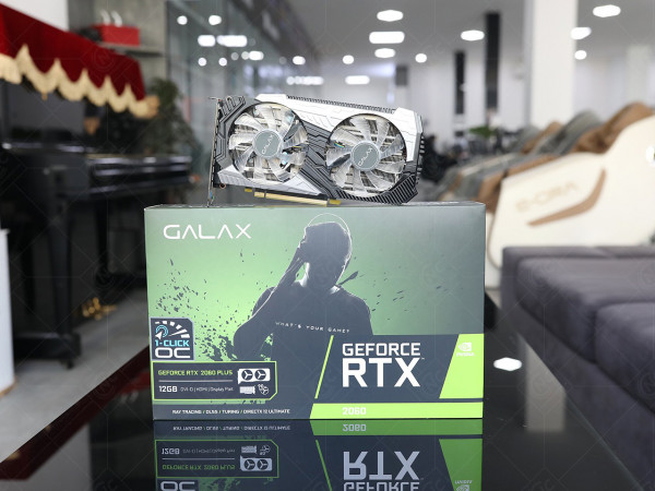 Card màn hình Galax T66S GF RTX 2060 Plus (1-Click OC) 12GB GDDR6 
