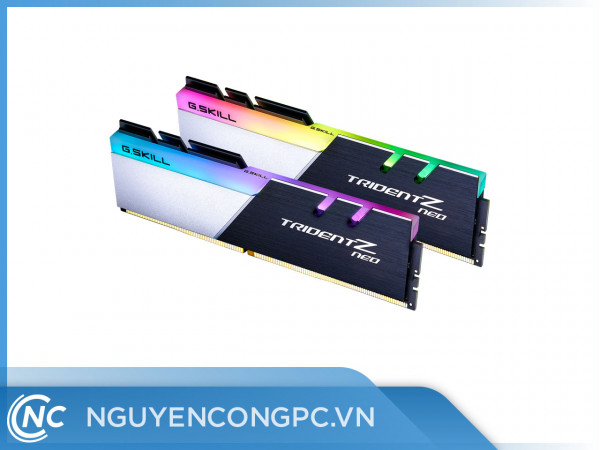 Ram Desktop Gskill Trident Z Neo RGB (F4-3600C18D-64GTZN) 64GB (2x32GB) DDR4 3600MHz