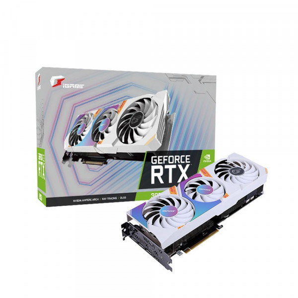 VGA Colorful IGame GeForce RTX 3050 Ultra White DUO OC 8GB-V