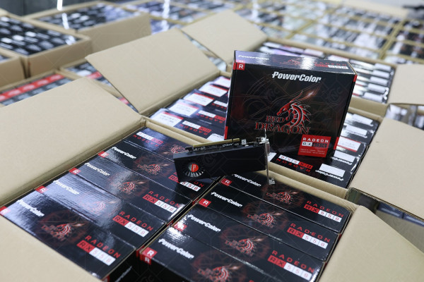 Card màn hình PowerColor Red Dragon Radeon RX 550 4GB GDDR5 Low Profile