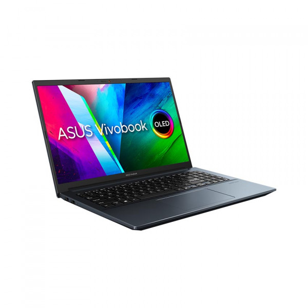 Laptop Asus Vivobook Pro M3500QC-L1105T (AMD Ryzen 5-5600H/ 8GB/ 512GB SSD/ 15.6 OLED FHD/ RTX 3050 Max Q 4GB/ Win10/ Xanh xám/ 2 Yrs)
