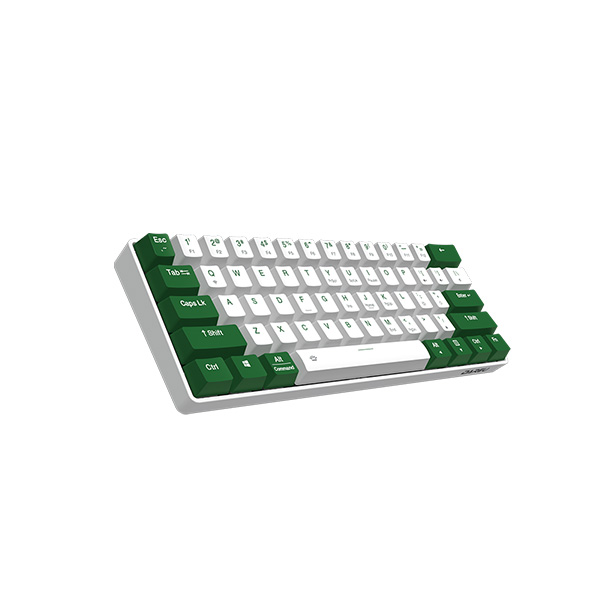 Bàn phím máy tính DARE-U EK861 Green White ( Red Switch)