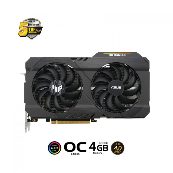 Card màn hình Asus TUF-RX 6500 XT-O4G-GAMING