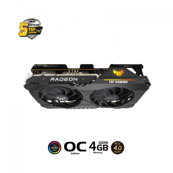 Card màn hình Asus TUF-RX 6500 XT-O4G-GAMING