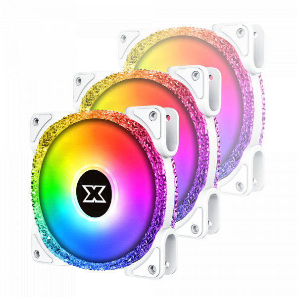 Quạt Tản Nhiệt XIGMATEK GALAXY III ROYAL ARTIC - BR120 ARGB (EN46881)