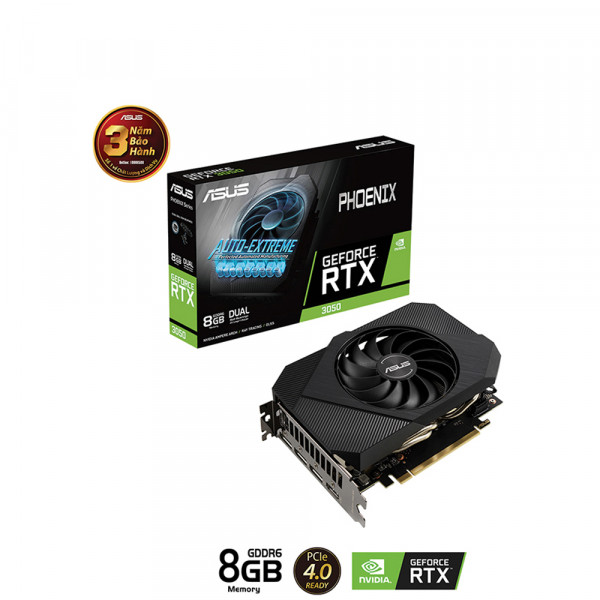 Card màn hình Asus PH RTX 3050 8GB