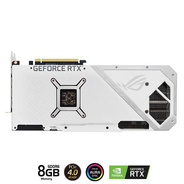 Card màn hình Asus ROG STRIX RTX 3070 OC 8GB WHITE V2
