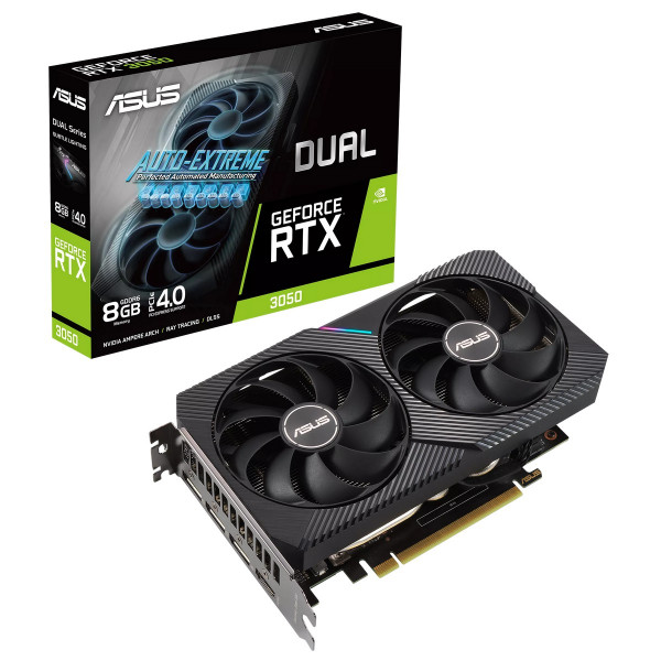 Card màn hình Asus DUAL RTX 3050 V2 8GB GDDR6