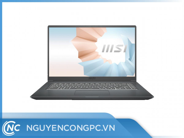 Laptop MSI Modern 15 (A5M-235VN) (R7 5700U/8GB/512GB SSD/15.6inch FHD/Win11/Xám)