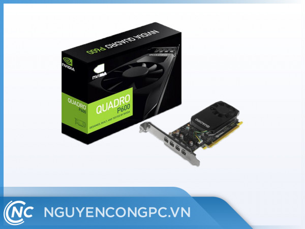 VGA nVidia Quadro P600 2GB GDDR5