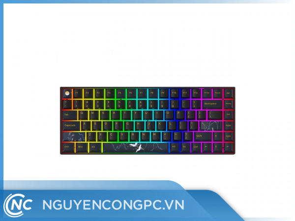 Bàn phím cơ không dây Dual Mode Newmen GM840 Pro, G-Pro Yellow Axis