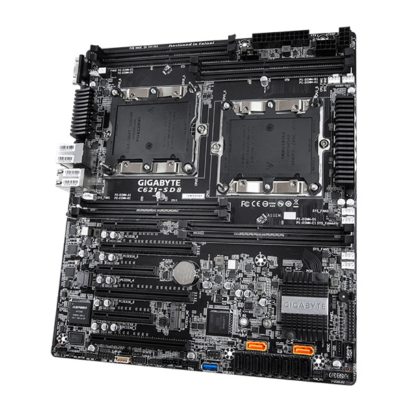 Mainboard GIGABYTE C621 SD8 (Intel C621, LGA 3647, ATX, 8 Khe Cắm Ram DDR4)