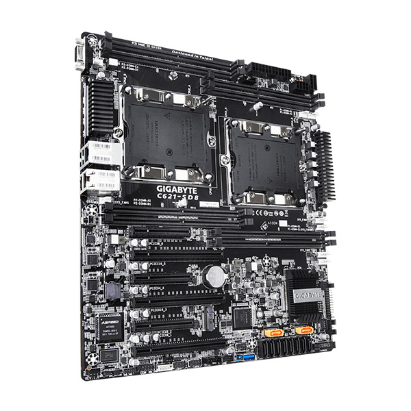 Mainboard GIGABYTE C621 SD8 (Intel C621, LGA 3647, ATX, 8 Khe Cắm Ram DDR4)