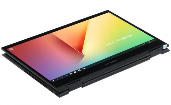 Laptop Asus Vivobook Flip TM420UA-EC182W (R7-5700U/ 8GB/ 512GB SSD/ 14FHD Touch/ VGA ON/ Win11/ Black/ NumPad/ Pen/ 2 Yrs)