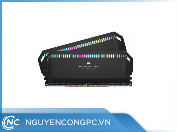 Ram Corsair DOMINATOR PLATINUM RGB Black DDR5 32GB (2x16GB) 5200MHz- CMT32GX5M2B5200C40