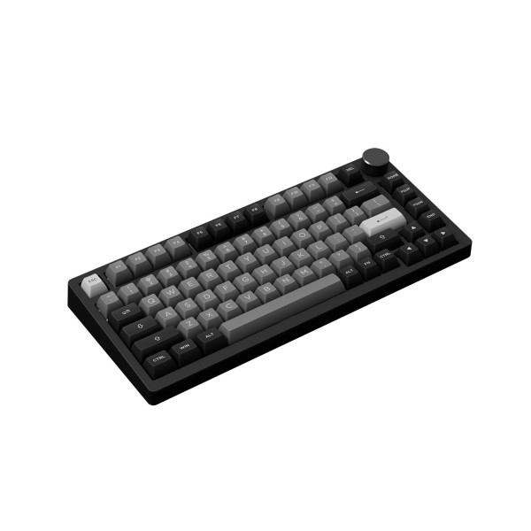 Bàn phím AKKO PC75B Plus Black & Silver (AKKO CS Switch - Jelly Black)