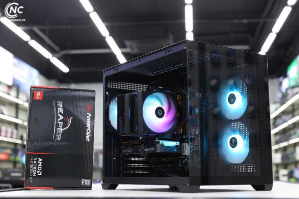 Bộ PC Gaming Intel i5 14600KF, Ram 16GB, SSD 512GB, RX 9060XT 16GB [TẶNG MÀN HÌNH]