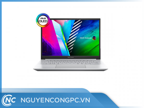 Laptop Asus Vivobook Pro M3401QA-KM006W (R5-5600H/ 8GB RAM / 512GB SSD/ 14 OLED WQXGA+/ AMD Radeon/ Win11/ Bạc/ 2 Yrs)