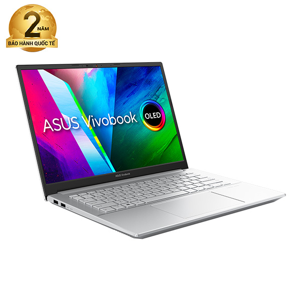 Laptop Asus Vivobook Pro M3500QC-L1388W (R5-5600H/ 16GB RAM/ 512GB SSD/ 15.6 OLED FHD/ RTX 3050 Max Q 4GB/ Win11/ Silver/ 2 Yrs)
