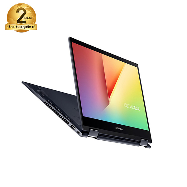 Laptop Asus Vivobook Flip TM420UA EC181W (R5-5500U/ 8GB RAM/ 512GB SSD/ 14 inch FHD Touch/ VGA ON/ Win11/ Black/ NumPad/ Pen/ 2 Yrs)