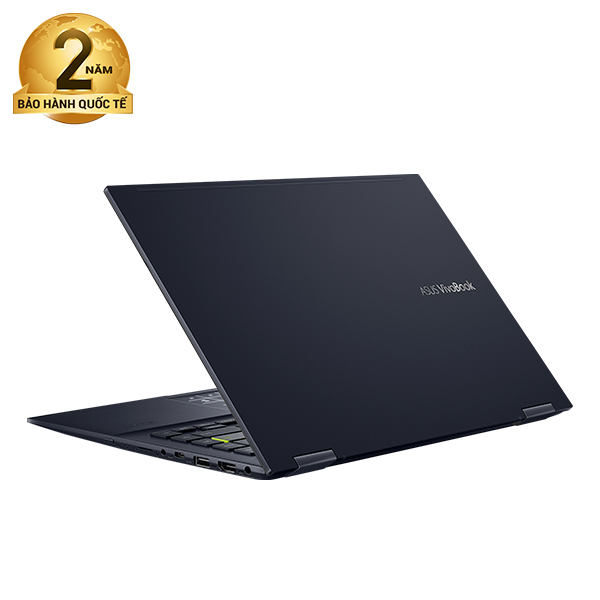 Laptop Asus Vivobook Flip TM420UA EC181W (R5-5500U/ 8GB RAM/ 512GB SSD/ 14 inch FHD Touch/ VGA ON/ Win11/ Black/ NumPad/ Pen/ 2 Yrs)
