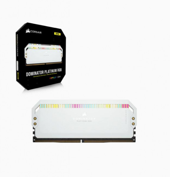 Ram Corsair DOMINATOR PLATINUM RGB White DDR5 32GB (2x16GB) 5600MHz