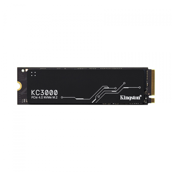 Ổ cứng SSD Kingston KC3000 1024GB NVMe M.2 2280 PCIe Gen 4x4 (Đọc 7000MB/s, Ghi 6000MB/s)-(SKC3000S/1024G)