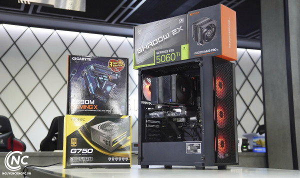 Bộ PC Đồ Hoạ Intel Core Ultra 7 265K, Ram 16GB, VGA RTX 5060 Ti 8GB [TẶNG MÀN HÌNH]