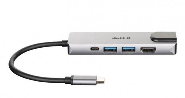Bộ chuyển đổi USB Type C DUB-M520 – 5 trong 1