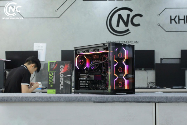 Bộ PC Gaming Intel Core i7-14700F, RAM 32GB, VGA RTX 5060 Ti 16GB