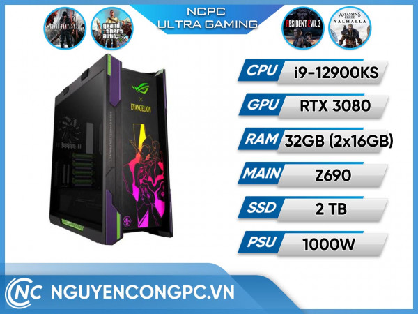 Bộ PC Gaming ASUS ROG X EVANGELION LIMITED