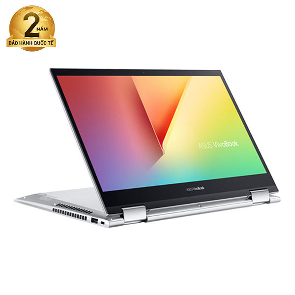 Laptop Asus Vivobook Flip TP470EA-EC346W (i3-1115G4/ 4GB RAM/ 512GB SSD/ 14FHD Touch/ VGA ON/ Win11/ Silver/ Pen/ 2 Yrs)