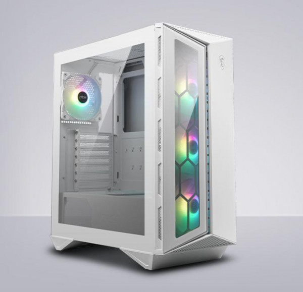 Vỏ case MSI MPG GUNGNIR 110R WHITE ( ATX - 4 Fan ARGB)