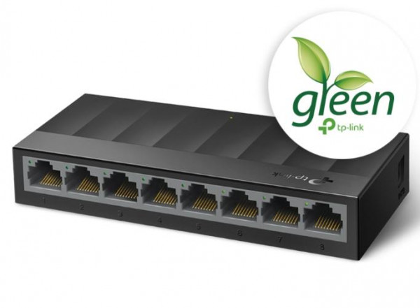 Thiết bị mạng Tp-Link LS1008G 8-Port 10/100/1000Mbps Desktop Switch