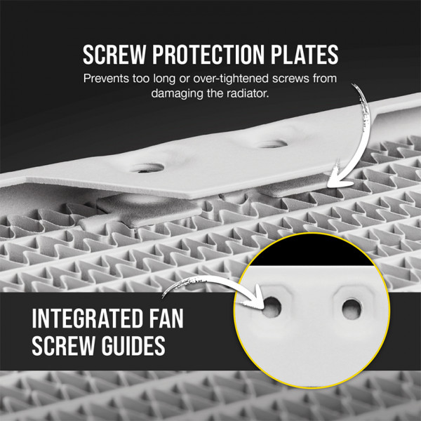 Radiator Corsair Hydro X Series XR5 360mm - White