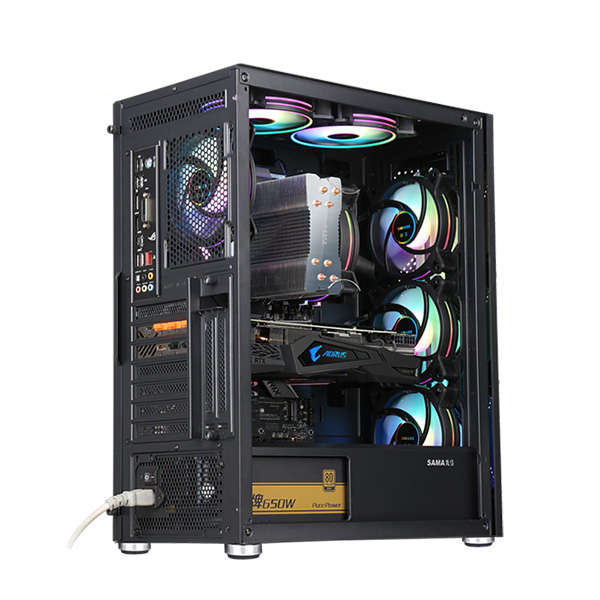 Vỏ case SAMA 3505 ( ATX - 3 fan RGB)
