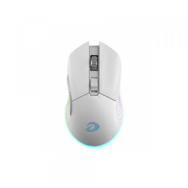 Chuột DareU EM901 RGB Wireless White