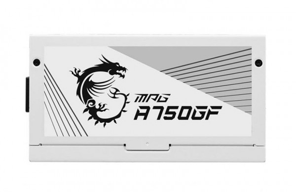 Nguồn MSI MPG A750GF WHITE 750W - 80 Plus Gold - Full modular