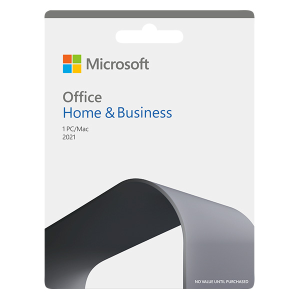 Phần mềm Microsoft Office Home and Business 2021 English APAC EM Medialess (T5D-03510)