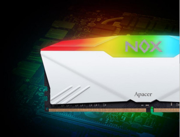 Ram Apacer D4 16GB 3200 OC NOX RGB White Aura2