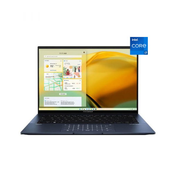 Laptop Asus Zenbook UX3402ZA-KM221W (I7-1260P/ 16GB RAM/ 512Gb SSD/ 14" OLED 2.8K/ VGA ON/ Win11/ Blue/ 2 Yrs)