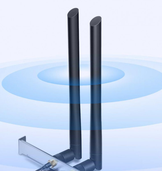 Card mạng WiFi 5 TP-Link T5E chuẩn  AC1200 Bluetooth 